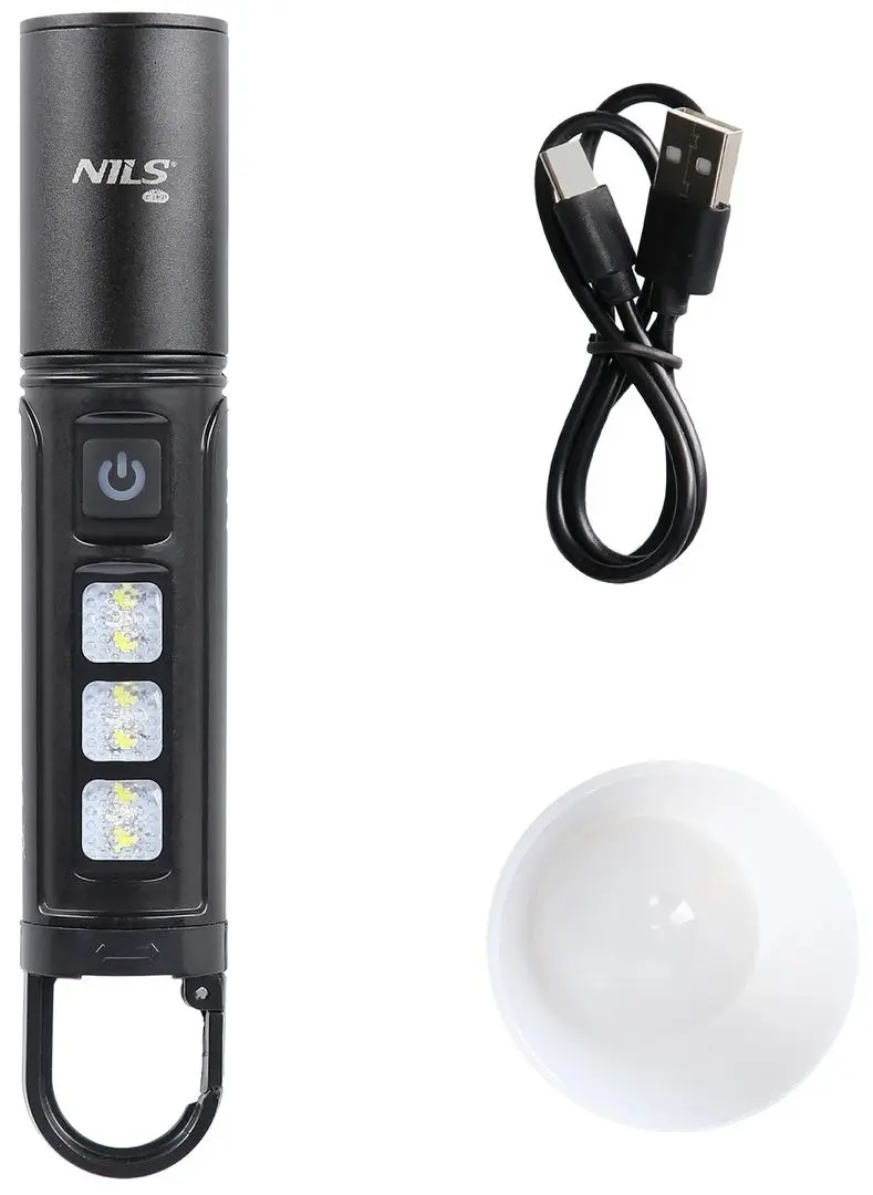 Lanterna LED Nils Camp NC0003 (Black)