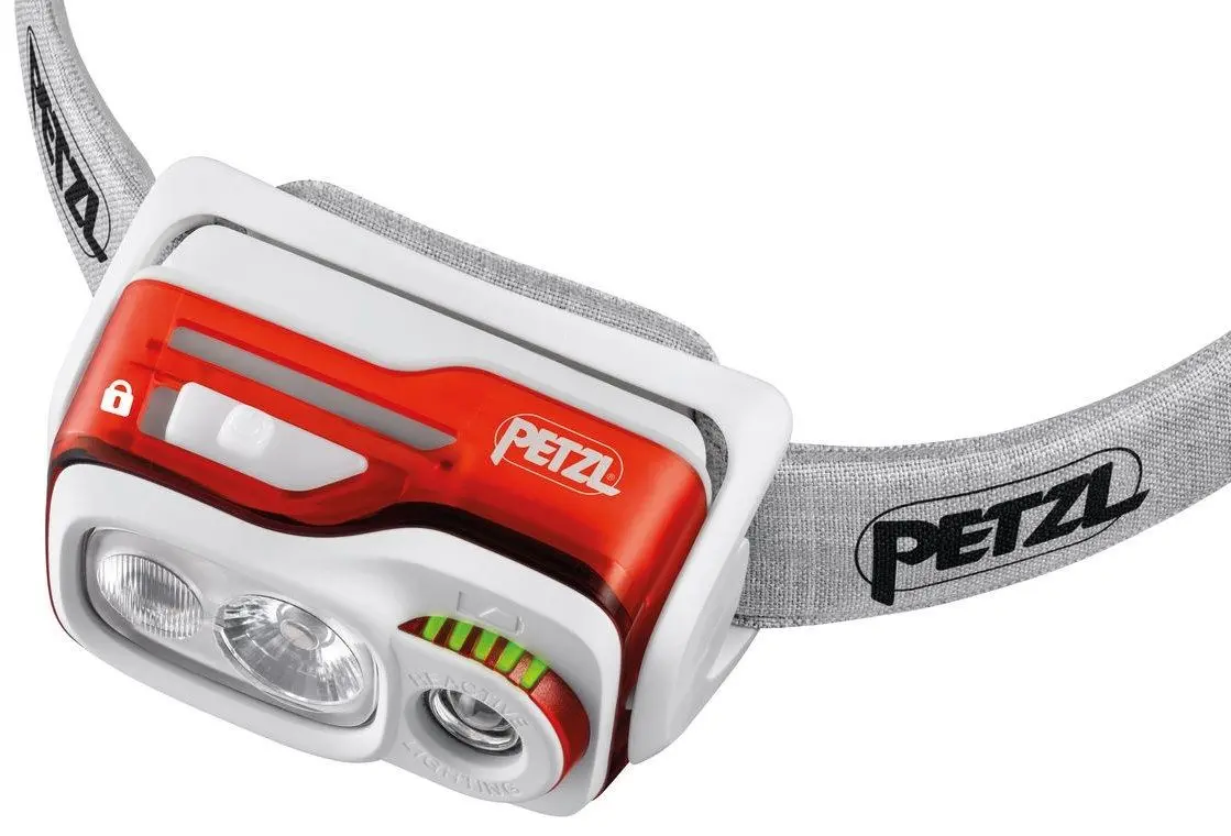 Lanterna frontala Petzl Swift RL (Orange)