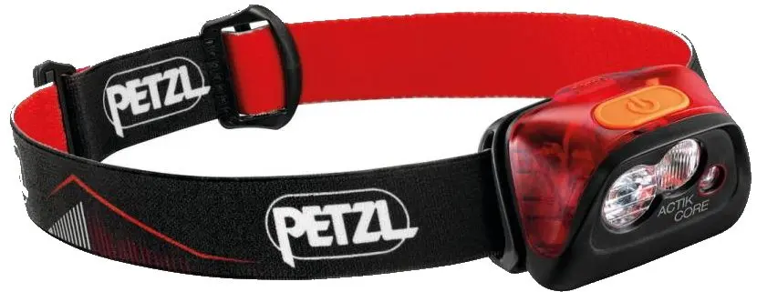 Lanterna frontala Petzl Actik Core (Red)