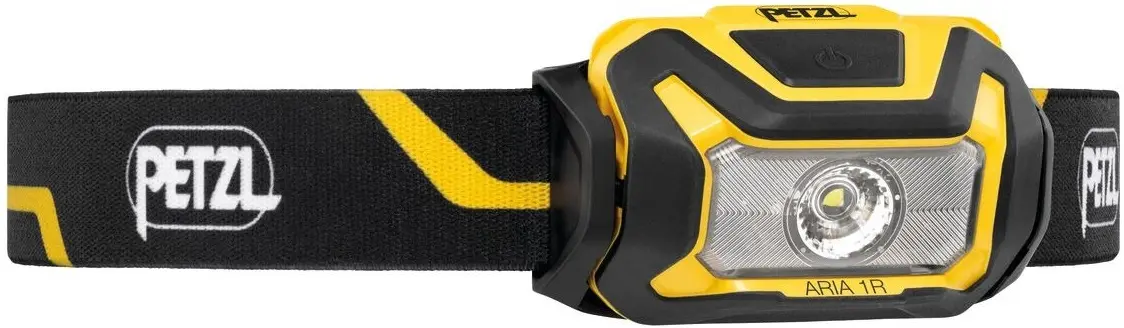 Налобный фонарь Petzl Aria 2R (Black/Yellow) - 2
