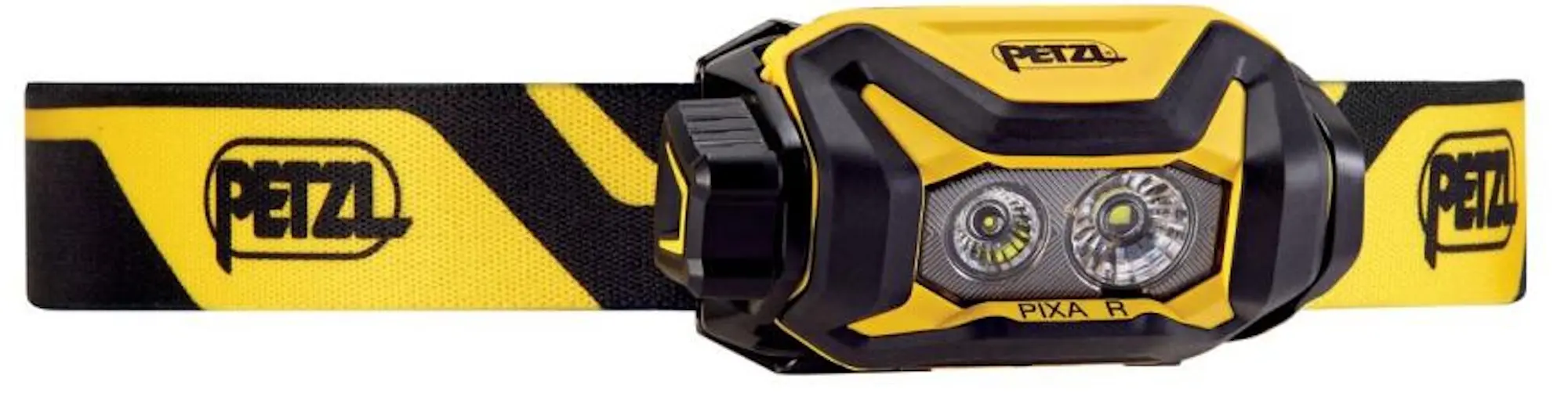Lanterna frontala Petzl Pixa R E120CA00 (Black/Yellow)