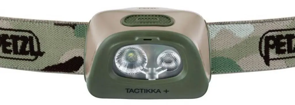 Lanterna frontala Petzl Tactikka+ (Khaki)