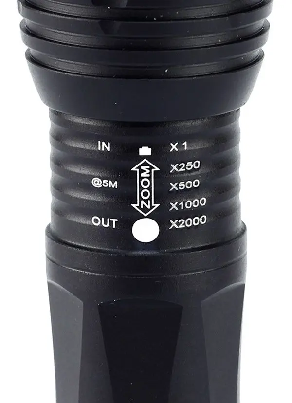 Lanterna LED Procart ZD39 (Black)