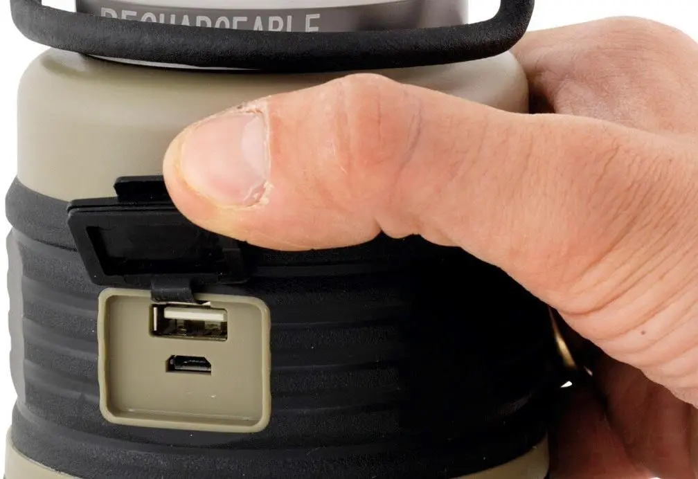 Lanterna LED Robens 690166 (Black/Khaki)