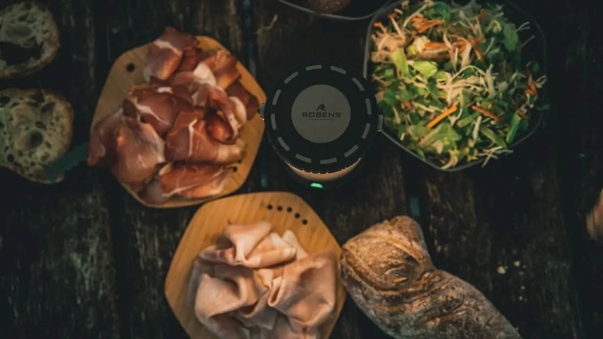 Lanterna LED Robens 690166 (Black/Khaki)