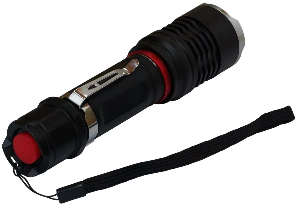 Lanterna LED Spacer SP-LED-LAMP1 (Black/Red)