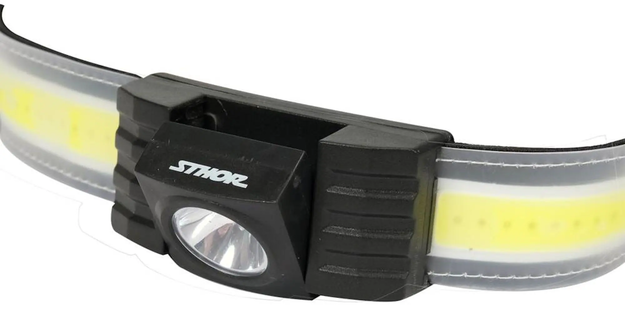 Lanterna frontala Sthor 88681 (Black/Yellow)