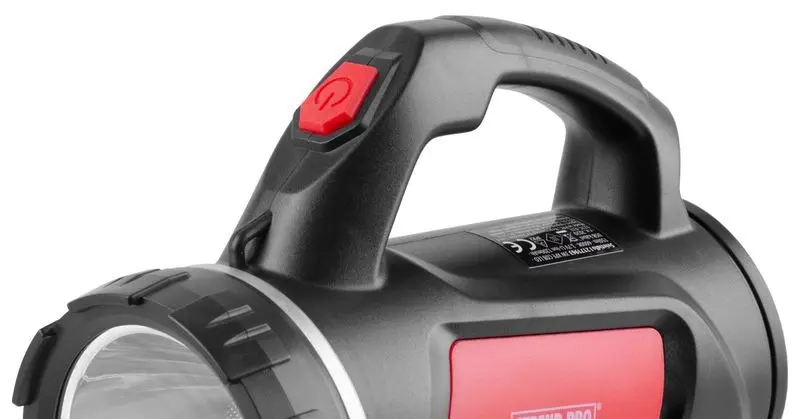 Lanterna cu acumulator Strend Pro Spotlight SLR732 (Red/Black) - 4