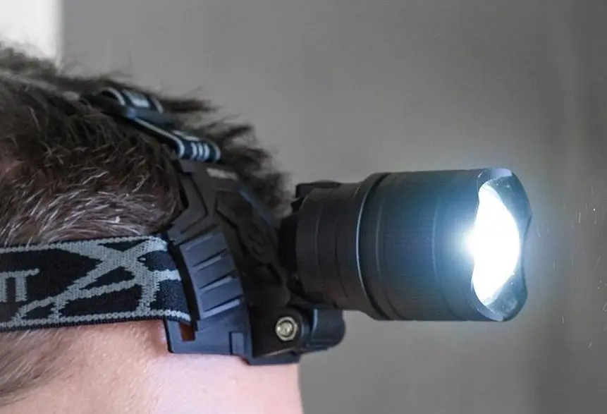 Lanterna frontala Strend Pro H4019 (Black)