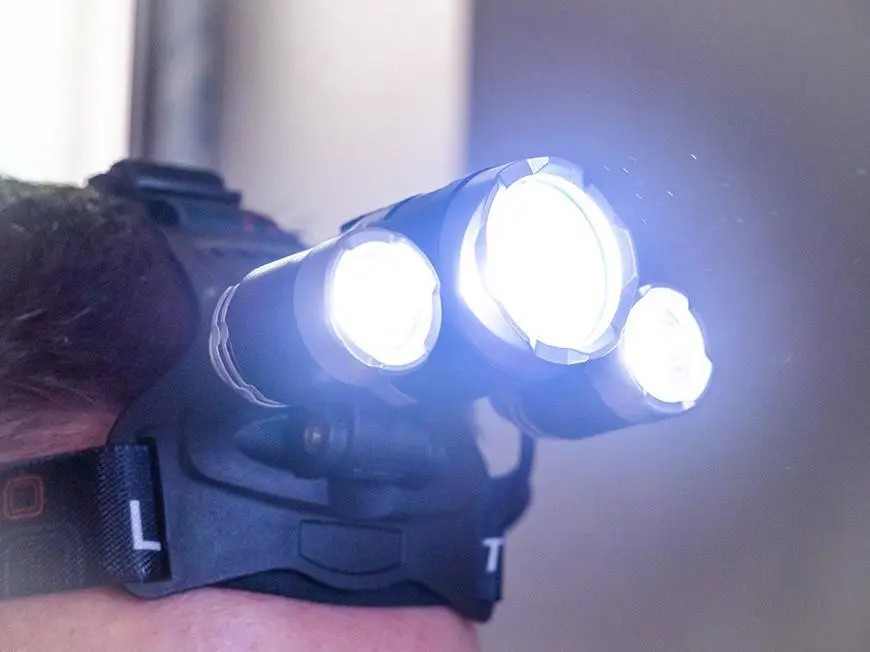 Налобный фонарь Strend Pro H931 (Black) - 3