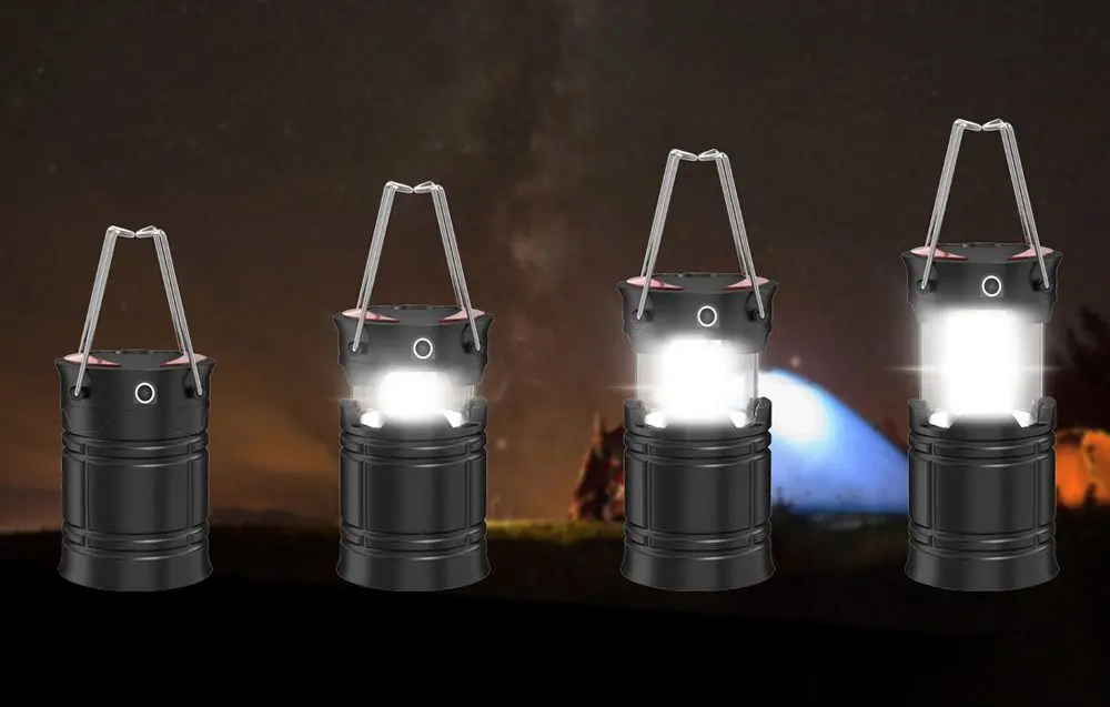 Lanterna pentru camping Superfire T56 (Black)