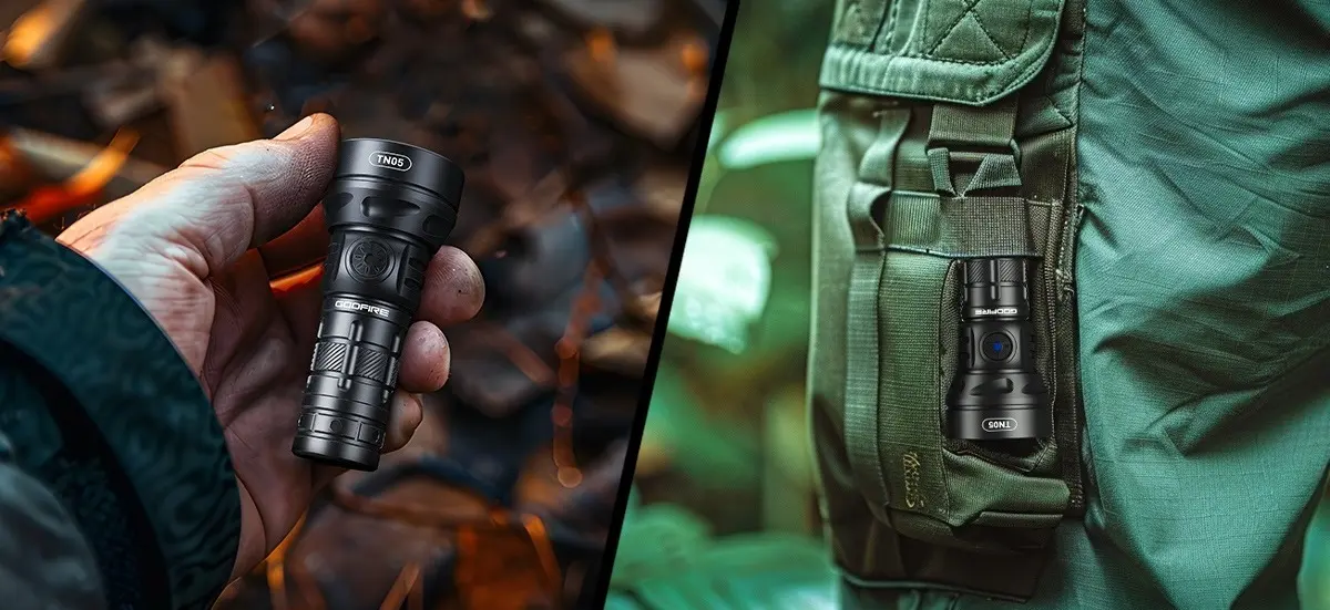 Lanterna SuperFire Godfire TN05 (Black)