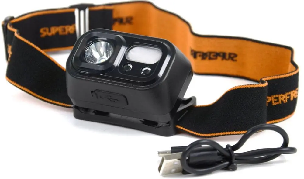 Lanterna frontala Superfire HL23 (Black/Orange)