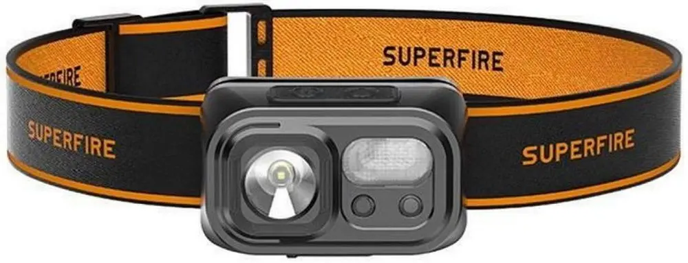 Lanterna frontala Superfire HL23 (Black/Orange)