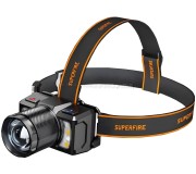 Lanterna frontala Superfire HL25 (Black/Orange)