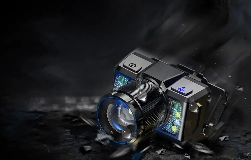 Lanterna frontala Superfire HL25 (Black/Orange) - 3