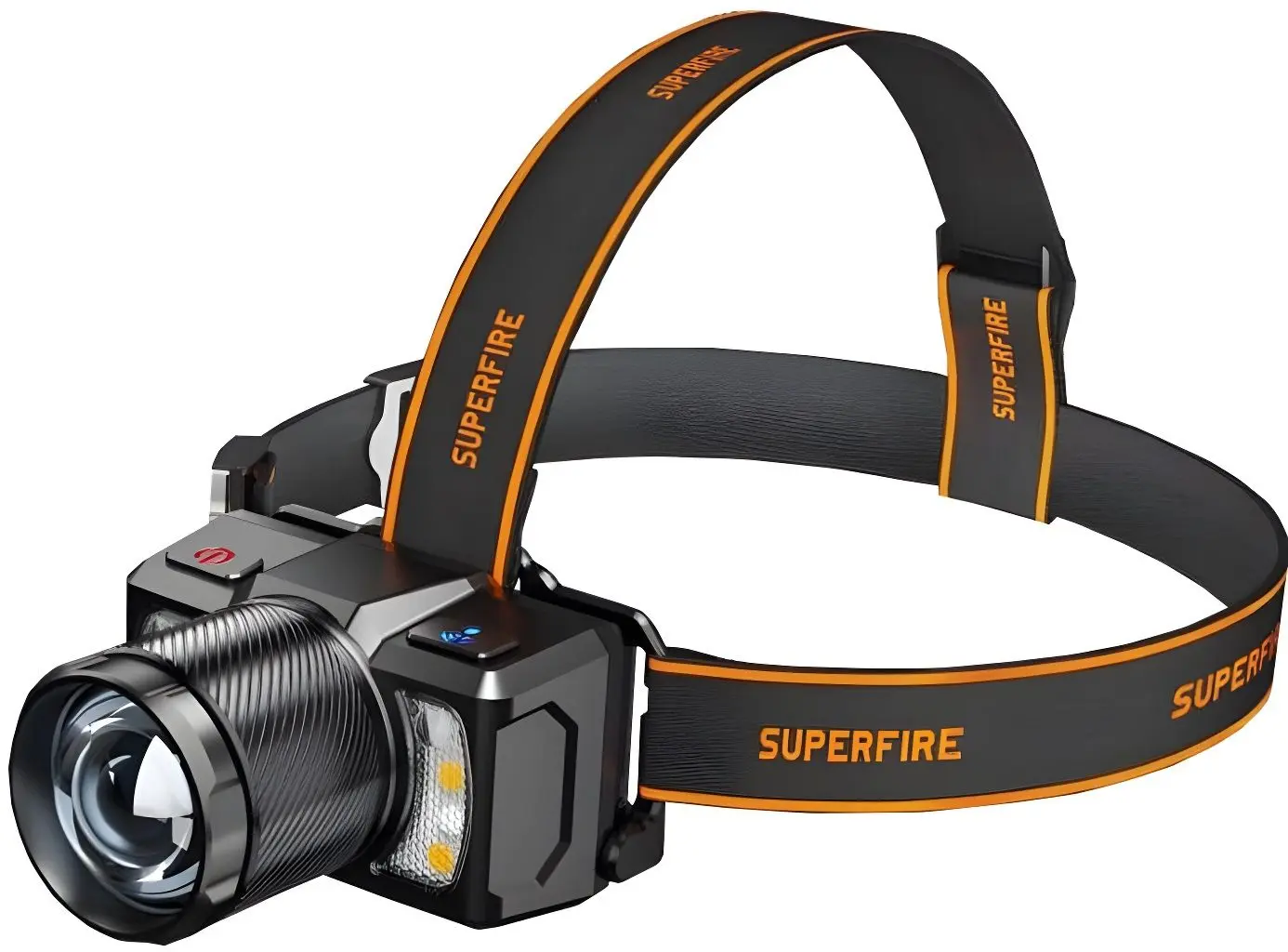 Lanterna frontala Superfire HL25 (Black/Orange)