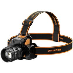 Lanterna frontala Superfire HL58 (Black/Orange)