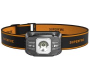 Lanterna frontala Superfire HL75-S (Black/Orange)