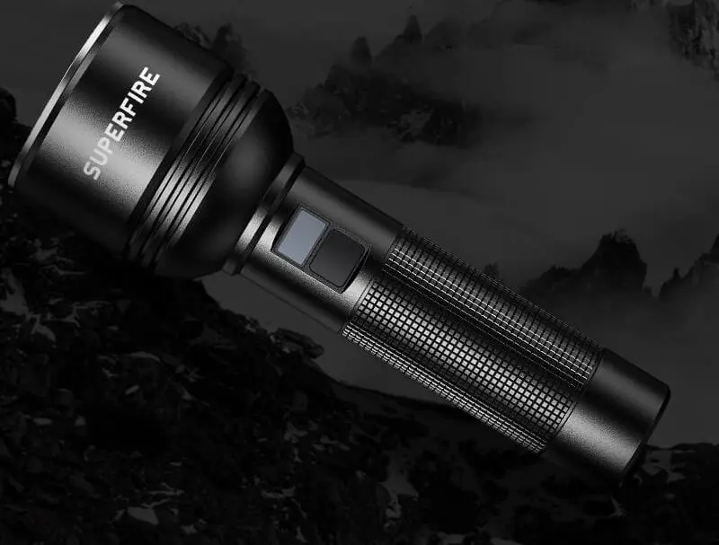 Lanterna LED Superfire D18 (Black)