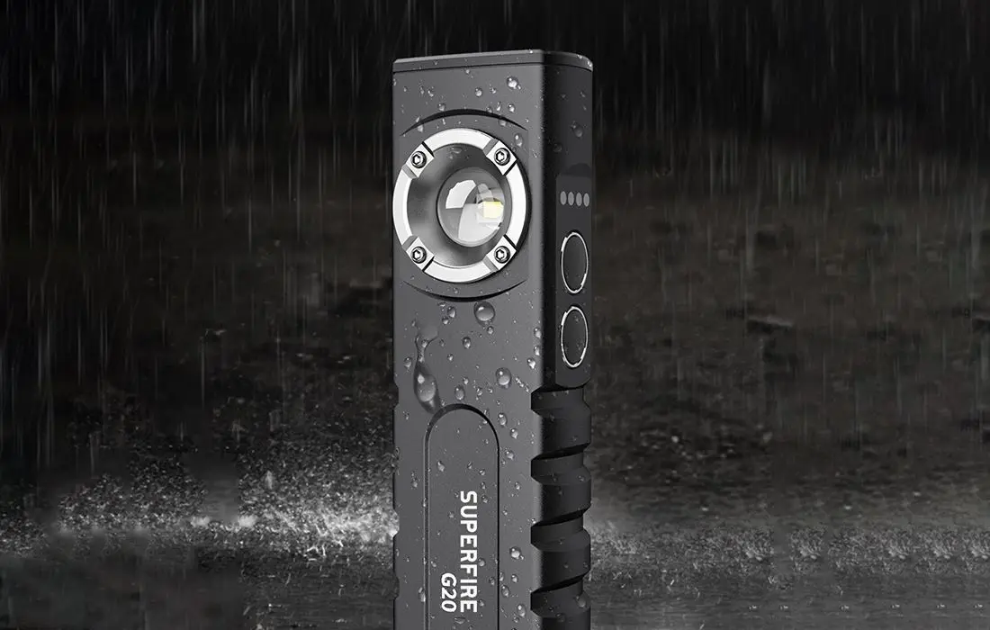 Lanterna LED Superfire G20 (Black)