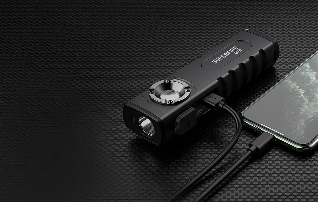 Lanterna LED Superfire G20 (Black)