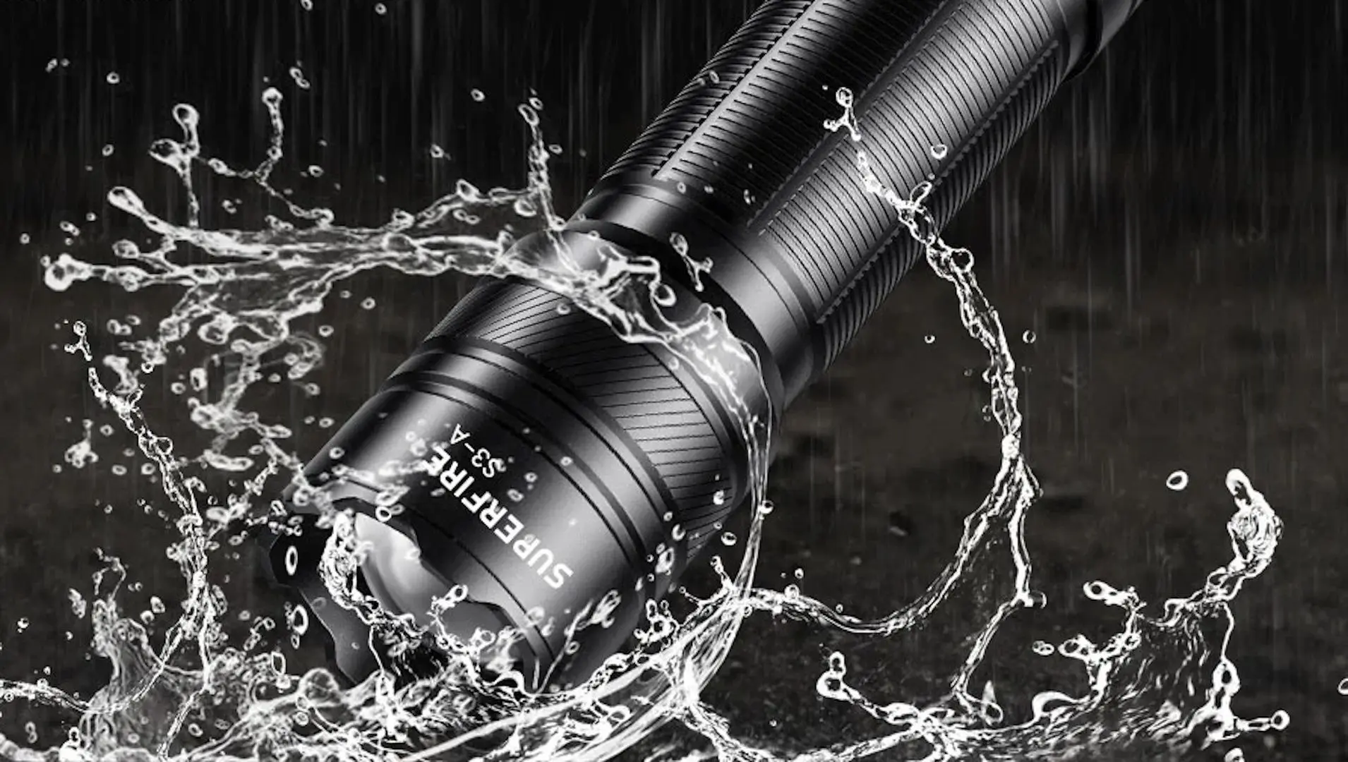 Lanterna LED Superfire S3-A (Black)