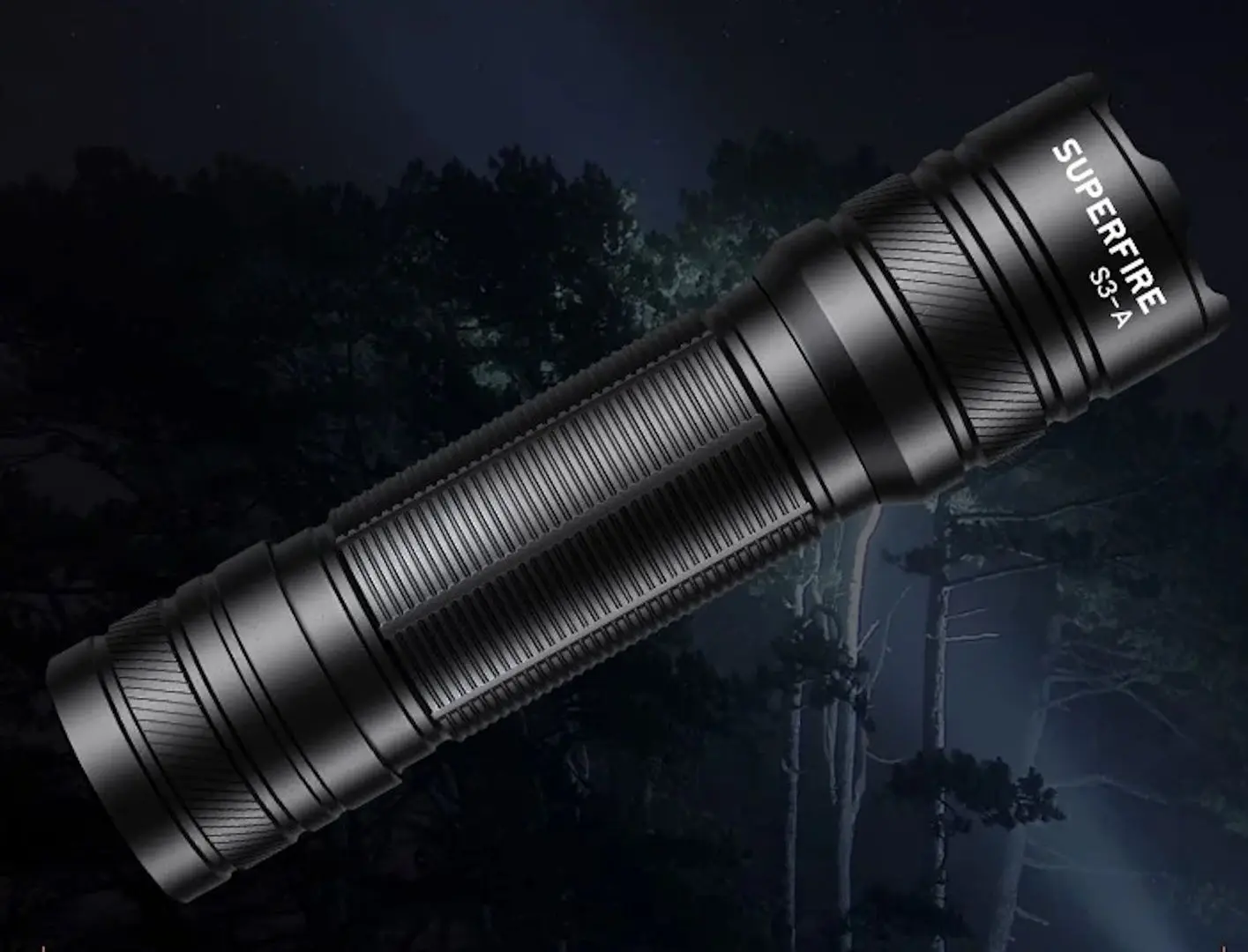 Lanterna LED Superfire S3-A (Black)