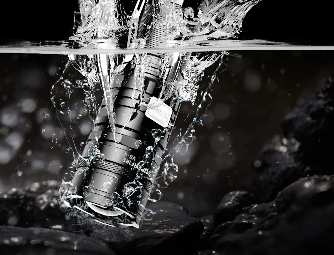 Lanterna LED Superfire V8-S (Black)