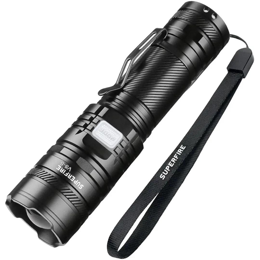 Lanterna LED Superfire V8-S (Black)