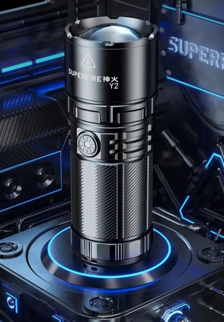 Lanterna LED Superfire Y2 (Black)