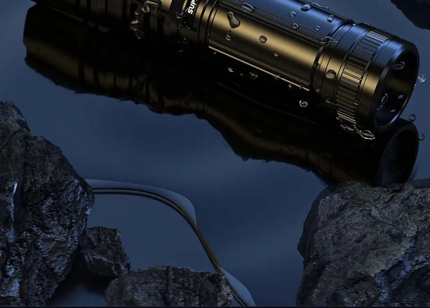 Lanterna LED Superfire Y20 (Black)