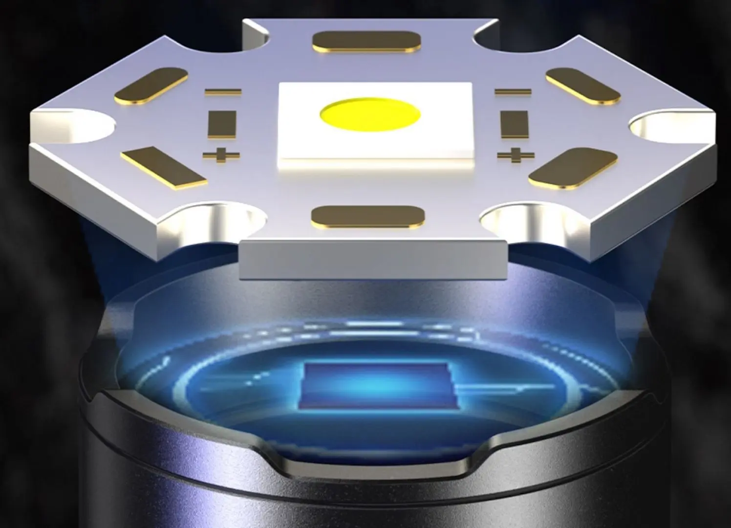 Светодиодный фонарь Superfire Y25 (Black)