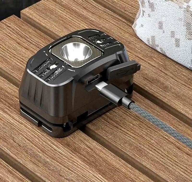 Lanterna frontala LED Superfire HL75-X (Black/Orange)