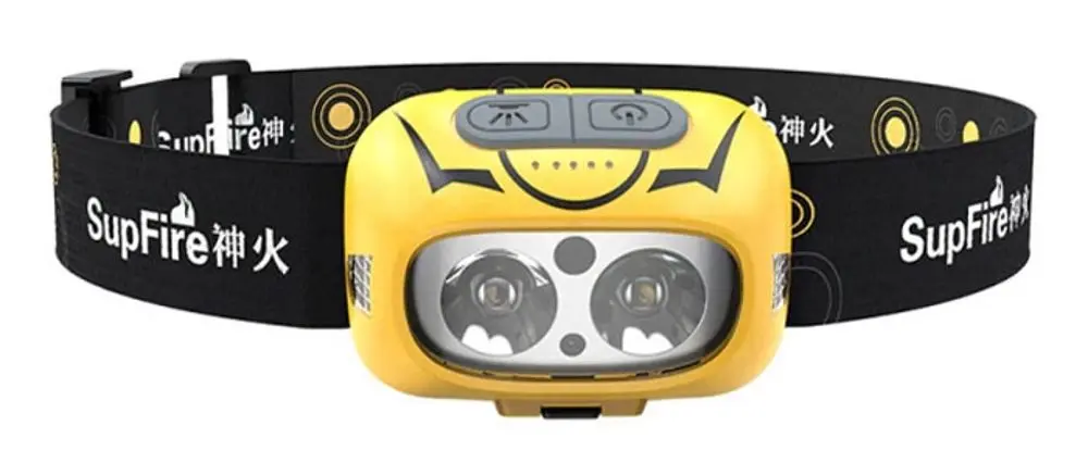 Lanterna frontala Supfire HL05-S (Black/Yellow)