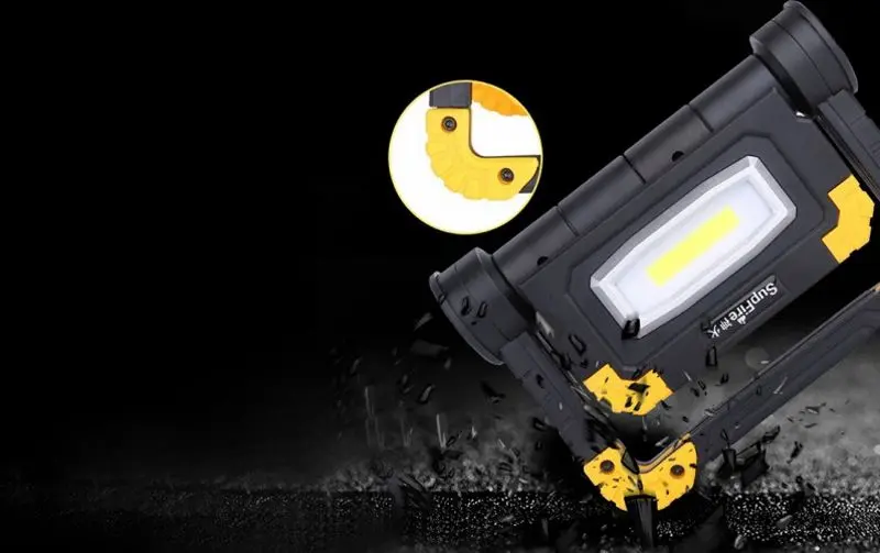 Proiector LED portabil Supfire G7 (Black/Yellow)