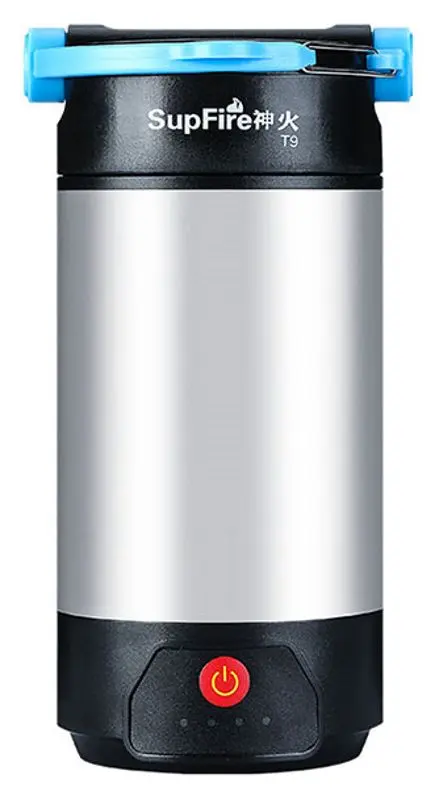 Lanterna LED pentru camping Supfire T9 (Grey/Black)