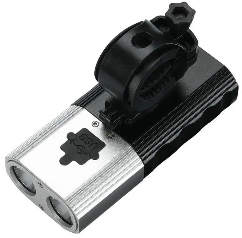 Lanterna LED pentru bicicleta SuperFire BL06 (Black/Silver)