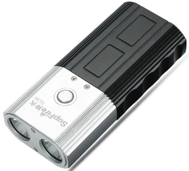 Lanterna LED pentru bicicleta SuperFire BL06 (Black/Silver)