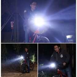 Светодиодный фонарь для велосипеда Supfire GT-R3 (Black) Thumb