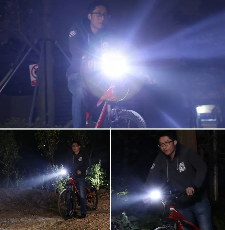 Светодиодный фонарь для велосипеда Supfire GT-R3 (Black)