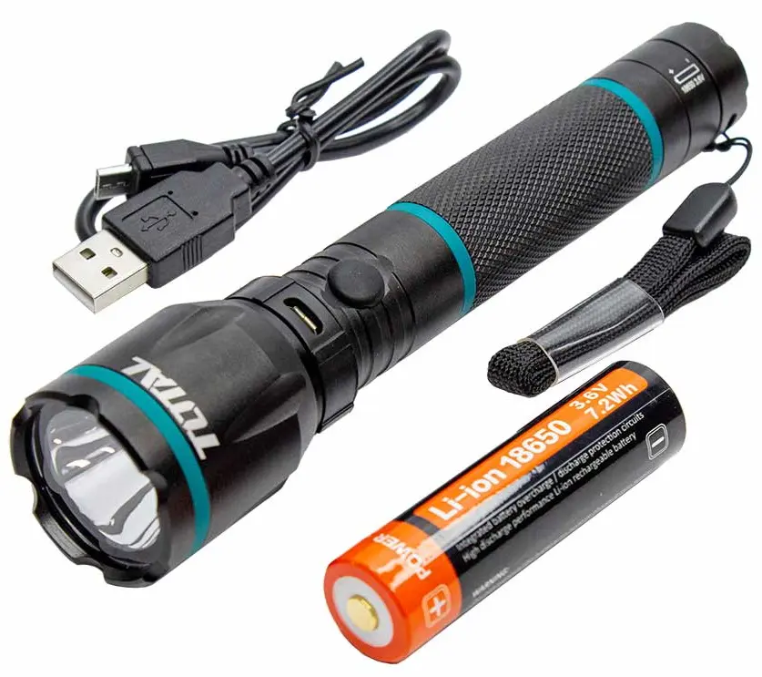 Аккумуляторный фонарь Total TCFL186503 (Black)