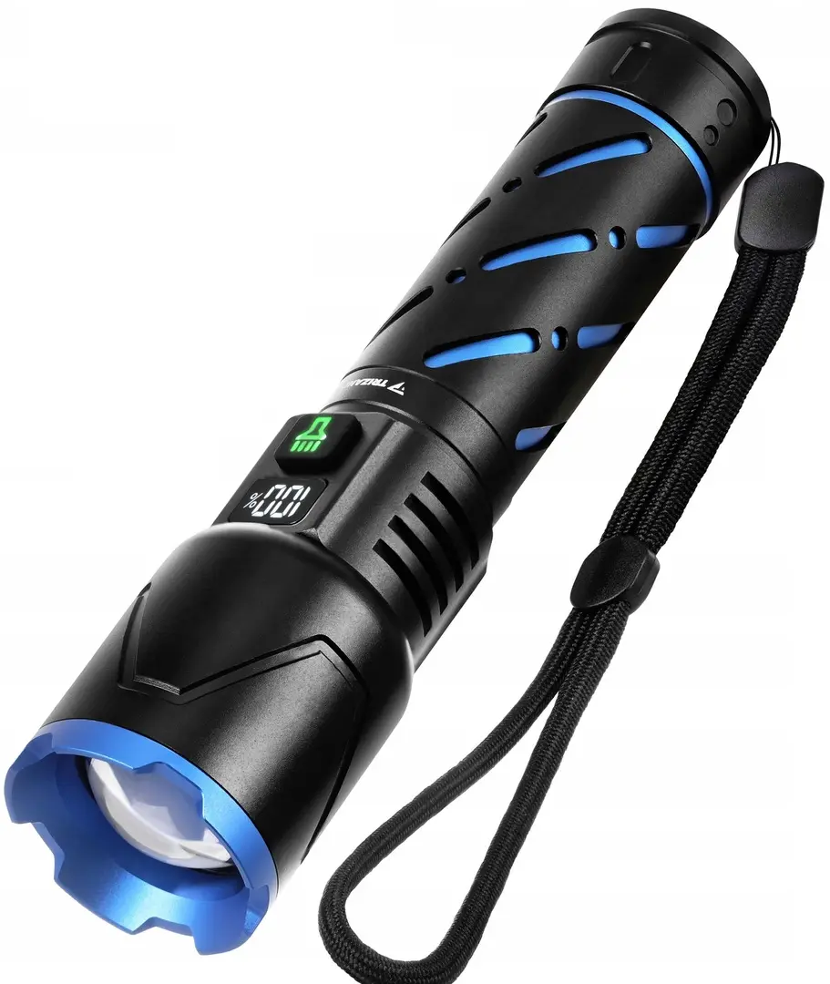 Фонарь Trizand Freestyle 26950 (Black/Blue)