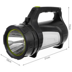 Lanterna LED-Power Bank Trizand 12526 (Black) Thumb