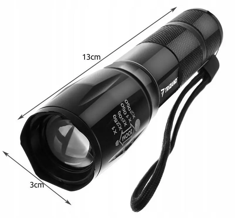 Lanterna LED Trizand 21634 (Black) - 6