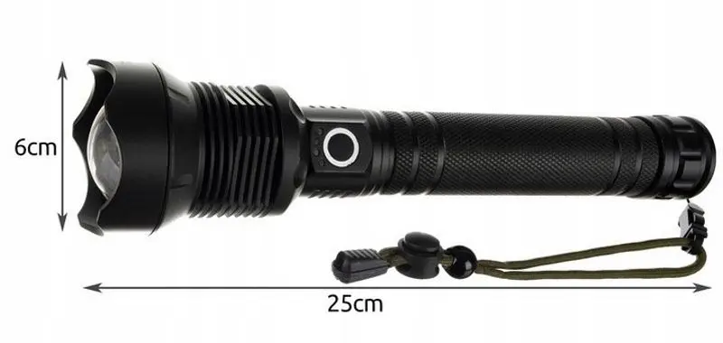 Lanterna LED Trizand L18547 (Black) - 6