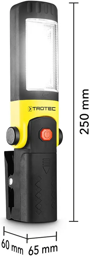 Lanterna LED Trotec PWLS01-3(Black/Yellow)