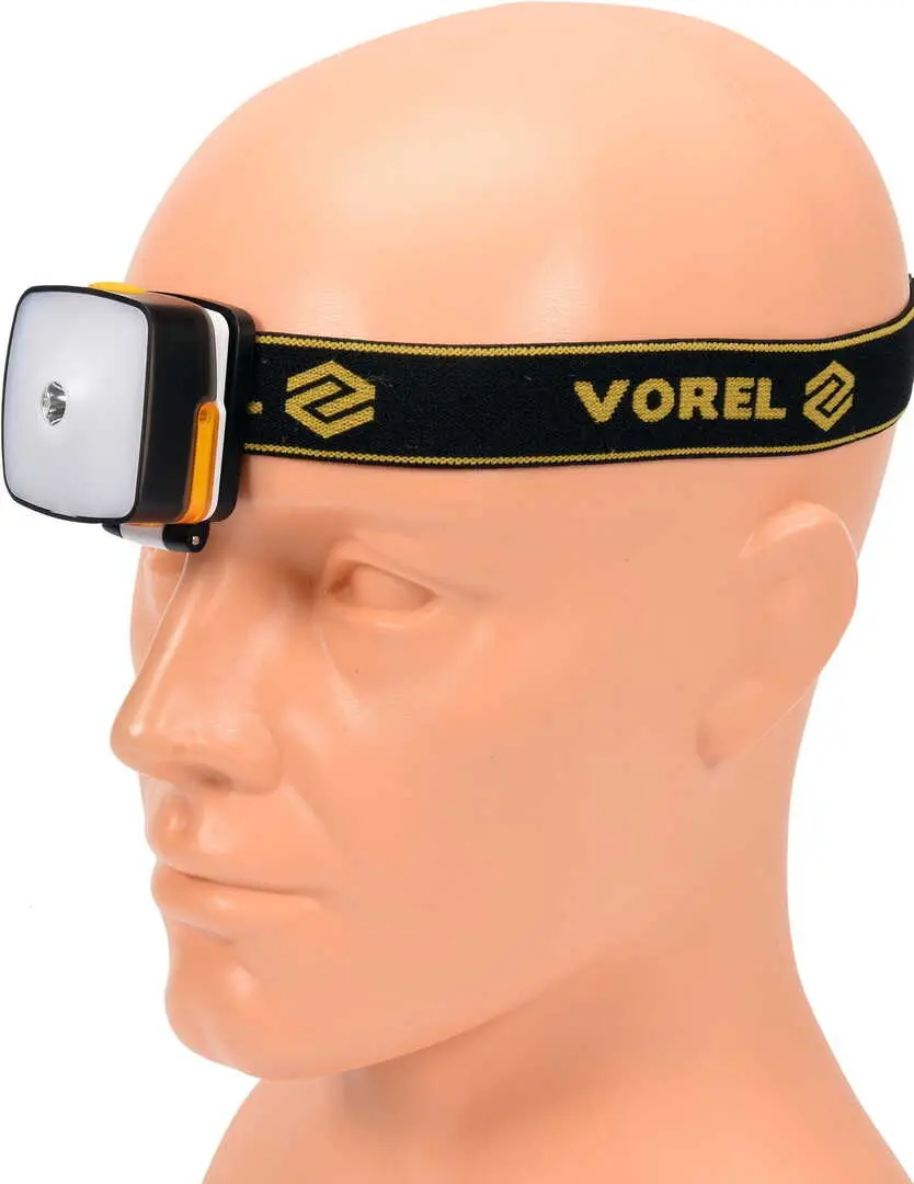 Светодиодный налобный фонарь Vorel 88677 (Black)