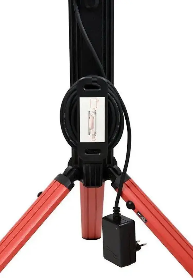 Аккумуляторный прожектор с подставкой Yato YT-81811 (Black/Red)