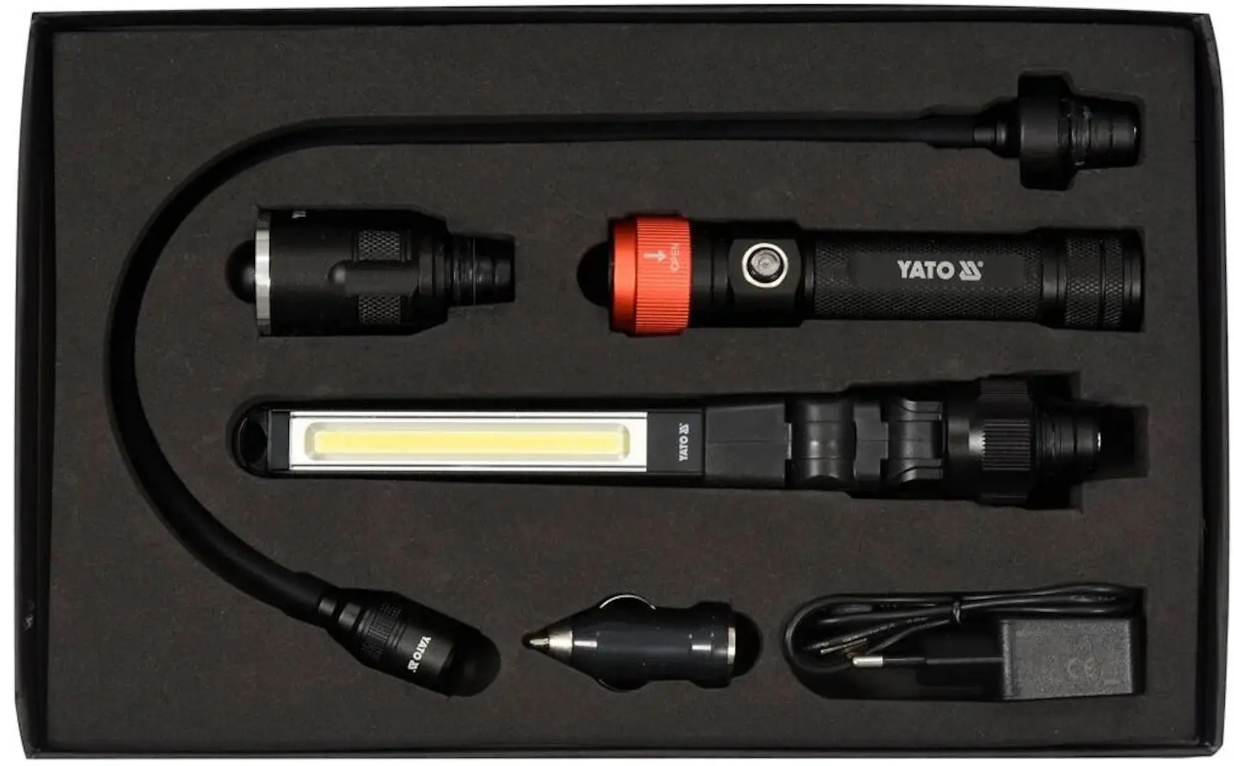 Lanterna cu acumulator Yato YT-08521 (Black)